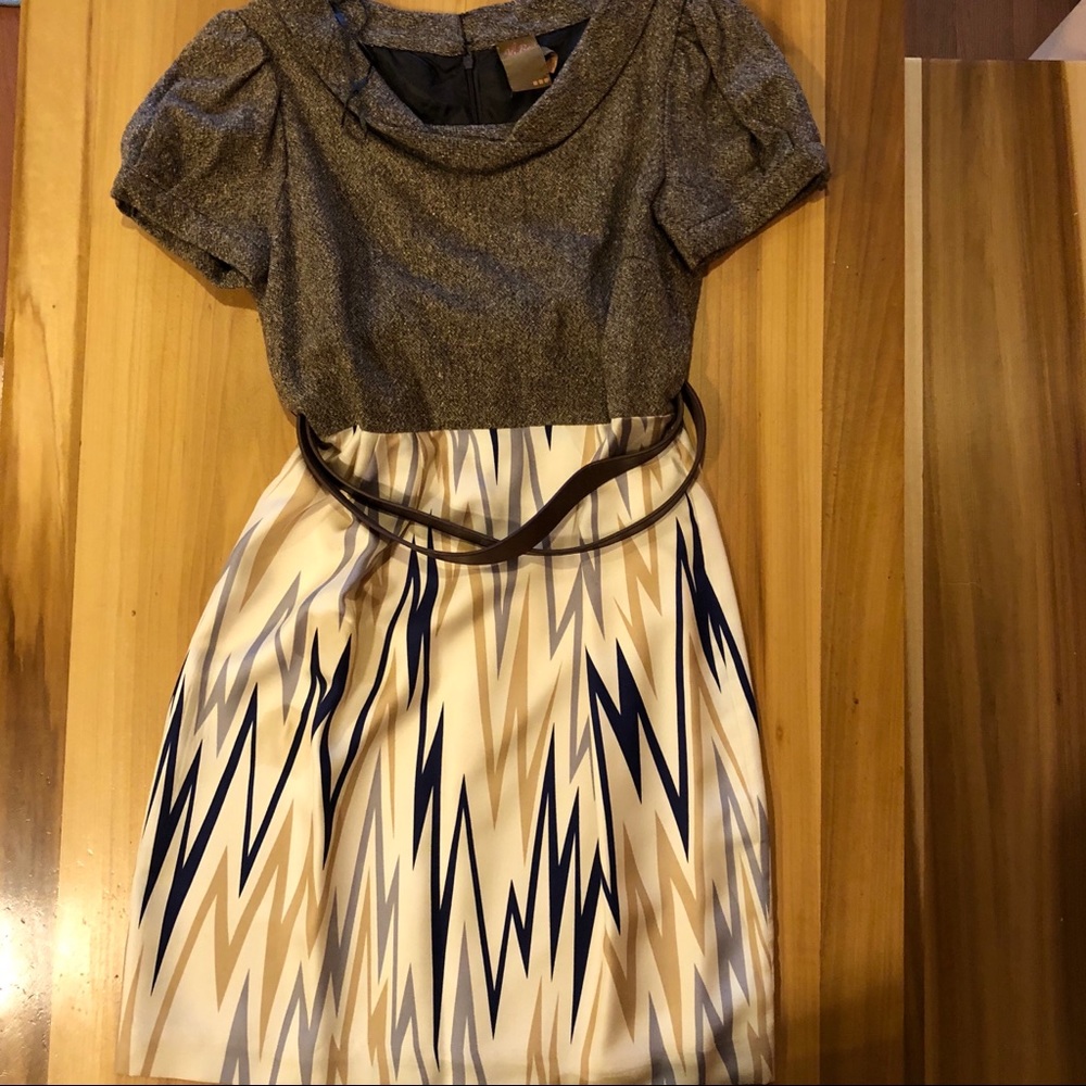Ali Ro | Tweed & Silk Mini Dress - NWOT